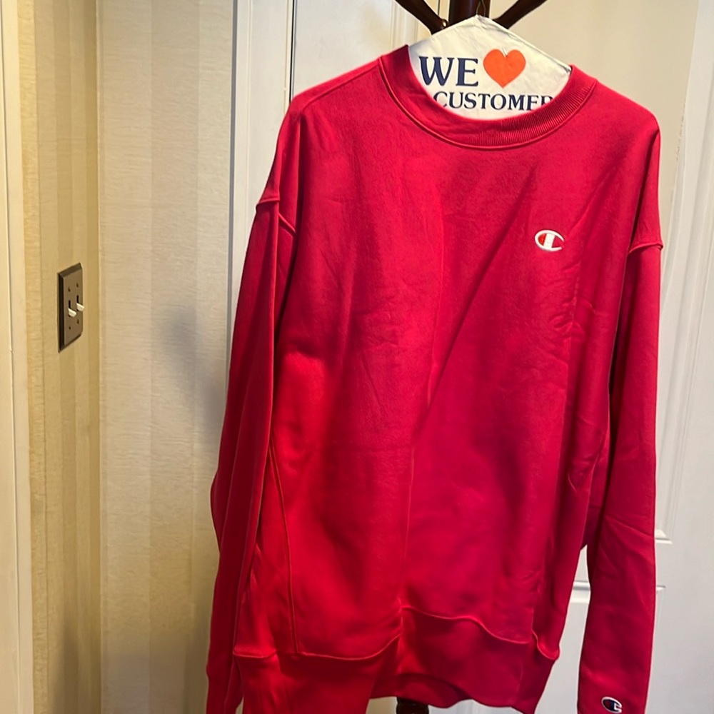 Champion Pink Sweatshirt (XL)